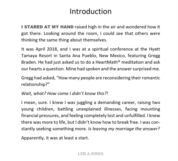 Unpacking My Boxes - Introduction page 1